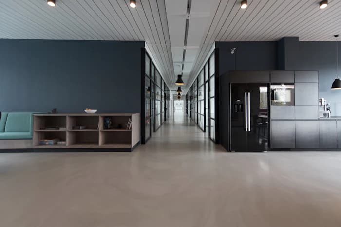 Modern engineering office interior